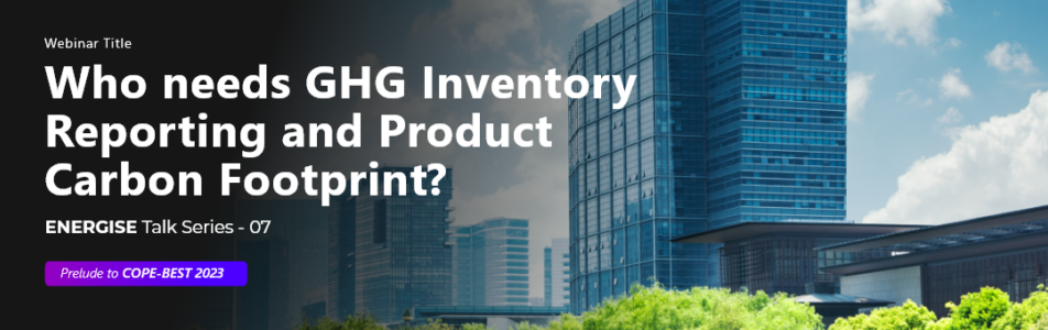 Who needs GHG Inventory Reporting and Product Carbon Footprint?